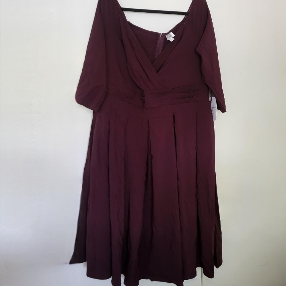 Unique vintage dress plus size